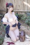 最新私拍百萬粉絲Cos簽約模特▌Nagisa魔物喵▌女子高中生の晝與夜 情趣乳夾束縛跳蛋震逼強制高潮