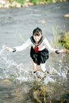 [新姬上線][會員][圖包][CosPlay]蘿莉嫩妹@超級美穴@落落Raku之閃光少女~Shining Days~ 戶外露出的學妹 密穴粉嫩 香甜可口 硬得哥哥停不下來