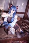 萌新推特00後露臉美少女▌白莉愛吃巧克力▌超色情Cos甘雨粉嫩凸激乳粒 嬌艷欲體粉嫩白虎色氣滿滿