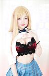知名COSER混血網紅女神『粉紅酒玫瑰』2022最新性愛私拍之爆操蔗糖爆乳蘿莉 高清Hidori Rose - Marin Kitagawa