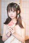 高端ACG業界女神爆機少女▌喵小吉▌清純鄰家《小吉的小鎮生活》掰穴逗乳少女感無敵嫩