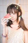 高端ACG業界女神爆機少女▌喵小吉▌清純鄰家《小吉的小鎮生活》掰穴逗乳少女感無敵嫩