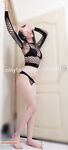 高挑淫妻『李芸珊』與美國黑屌做愛 黑色大肉棒狠狠插入 情趣內衣 芊芊細腰 高清