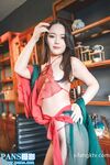 頂級PANS極品御姐『透明絲襪TINA+李沫古裝』鮑魚清晰可見 適合後入的豐臀 高清1080P版112期李沫