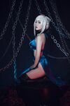 高端ACG業界女神爆機少女▌喵小吉▌Fatel Stay night黑呆 盡情欣賞嬌艷肉體
