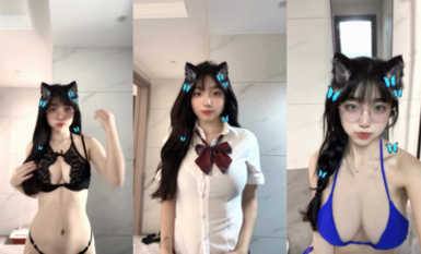 抖音網紅【寶貝77】集高顏值與極品身材於一身的反差婊  (3)